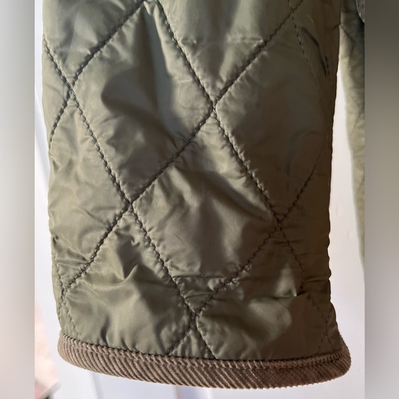 Talbots Fleece-lined Quilted Barn Jacket with or without belt, M - Picture 8 of 8